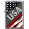 Zippo 2024 Zippo Custom Usa Stars And Metal Street Chrome ZIP-207CI403144 - alternate 1